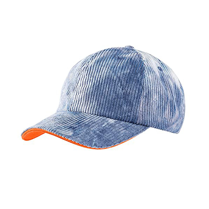 Tye-dye Corduroy Fashion Cap Custom Logo Acceptable - Image 2