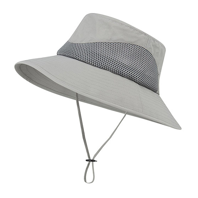 Anti-UV Fishing Hat with Adjustable Chin strap Custom Logo Acceptable - Image 2