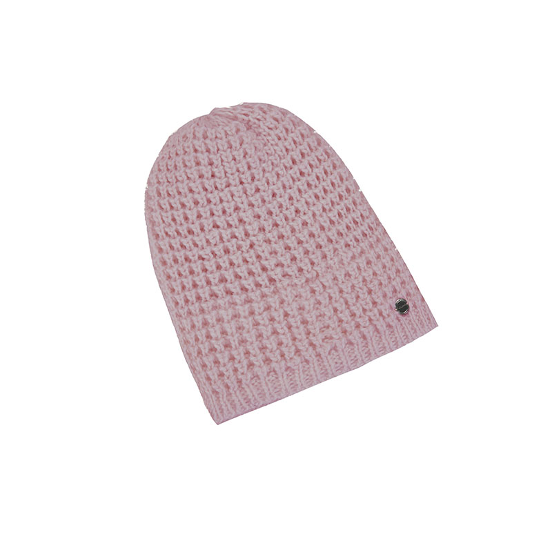 Slouchy Beanies with Metal logo Custom Logo Acceptable - Image 2