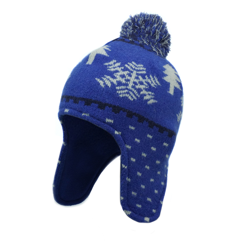 Fishman Beanie with Pompom Custom Logo Acceptable - Image 2