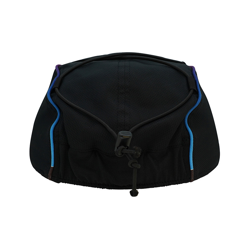 5 Panels Camper Cap with Rhinestone Applique - Image 2