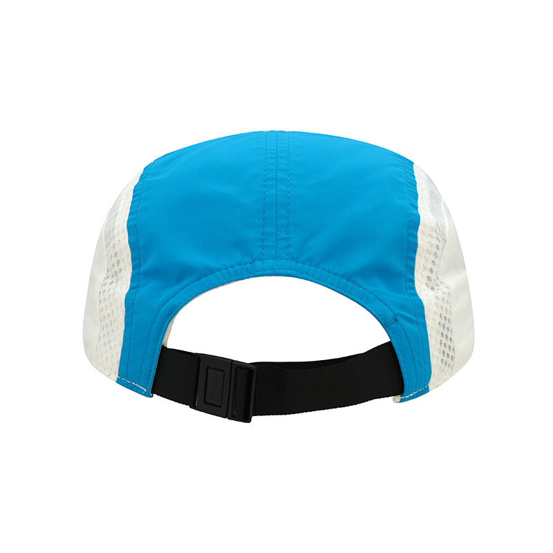 5 Panels Camper Caps with Flat Print logo - Image 3