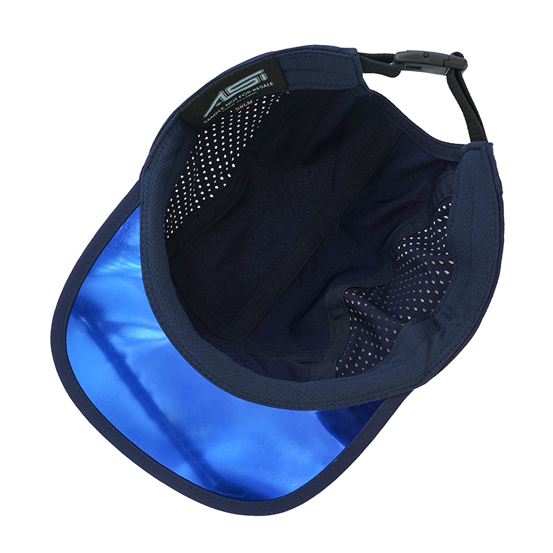 5 Panels PVC Visor Camper Cap with Metal - Image 2