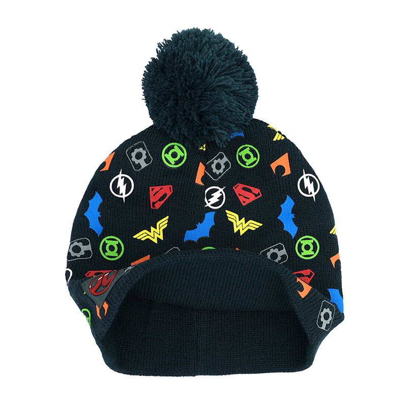 Classic Printed Logo Pompom Beanies - Image 2